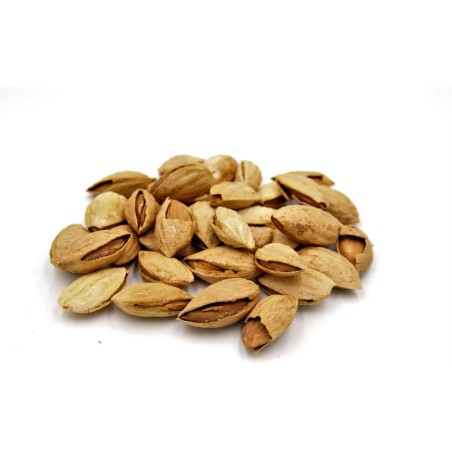 Amandes en coque premium grillées à sec et salées - 2,5 KG