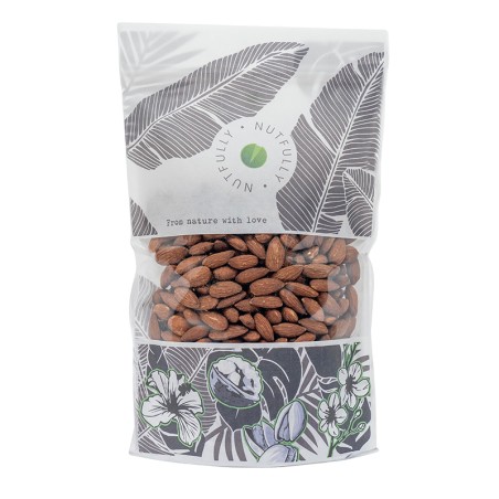 Amandes naturelles grillées à sec et salées - 600G