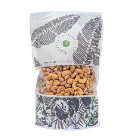 Cashewnoten, geheel, geroosterd en gezout - 600G