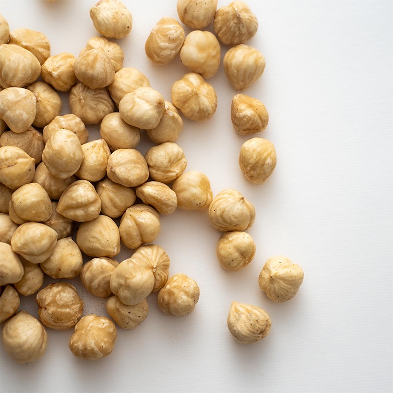 Hazelnuts Blanched Roasted Whole - 10KG