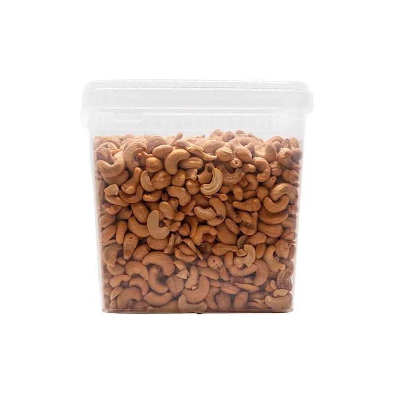 Cashewnoten, geheel, geroosterd en gezout - 2,5KG